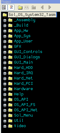 RadASM project groups