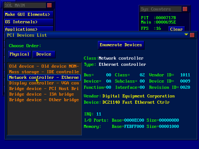 PCI Screen 01